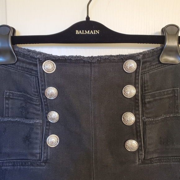 Balmain Destroyed Skinny Jeans - Picture 2 of 6